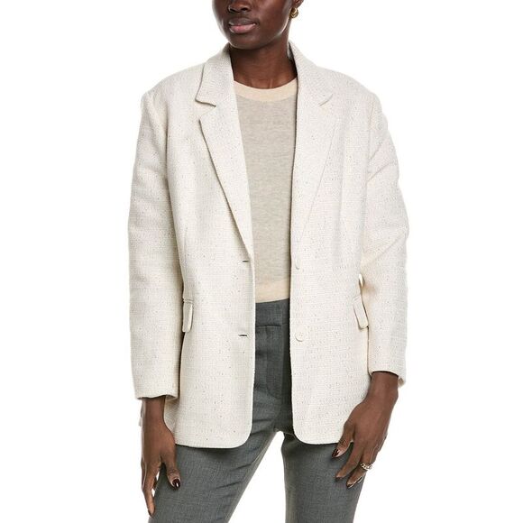 Vince Camuto Womens  Blazer, Beige - Picture 1 of 3